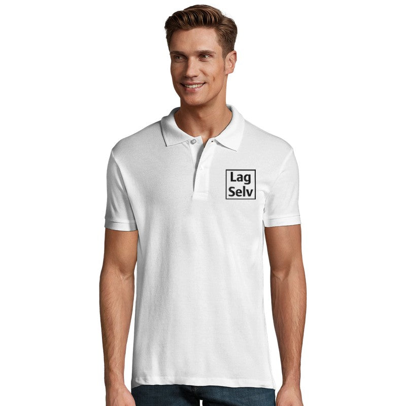 Poloskjorter med trykk og broderi