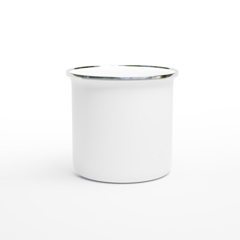 Klassisk Emaljekopp 12oz for Tur | Eget Trykk
