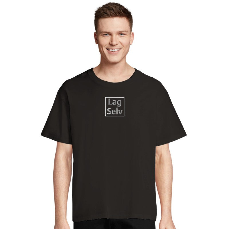 Tilpasset Oversized T-skjorte | Design Din Egen Unisex T-skjorte med Broderi
