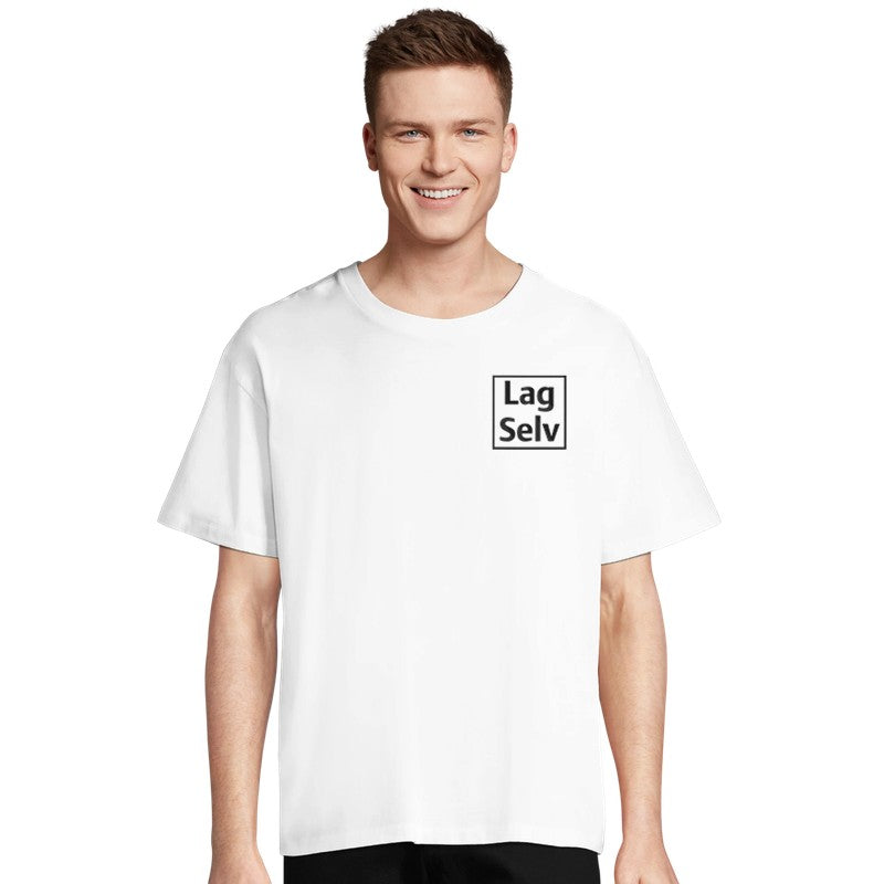 Tilpasset Oversized T-skjorte | Design Din Egen Unisex T-skjorte med Broderi