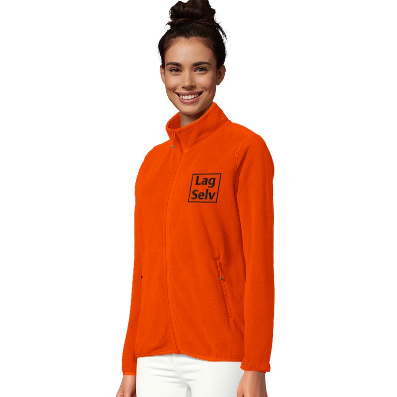 Personlig Microfleece Jakke med Broderi | Design din egen med egen logo