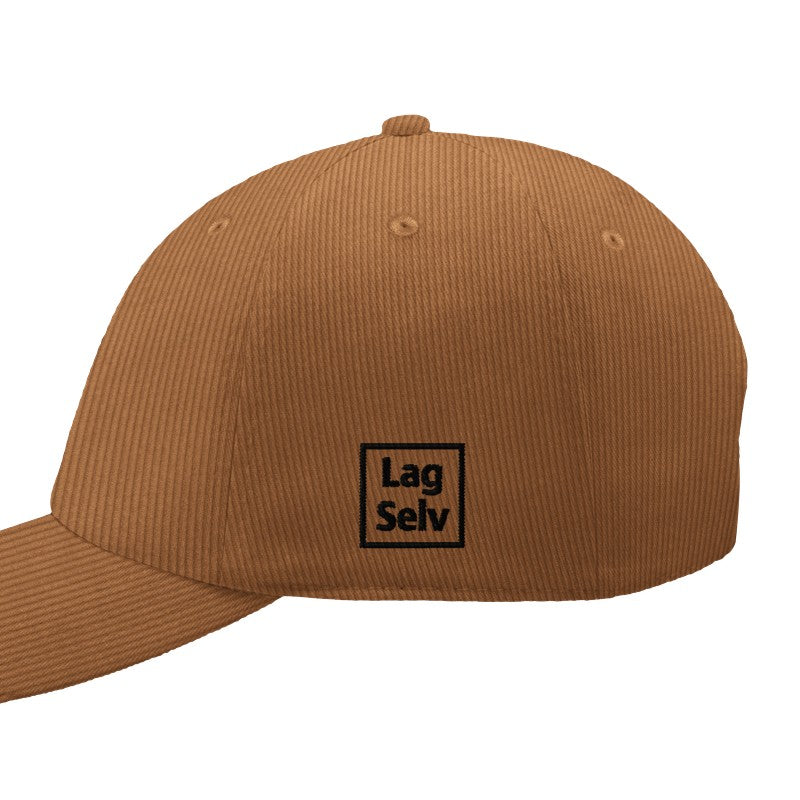 Kordfløyel Dad Cap med Broderi | Design din egen caps