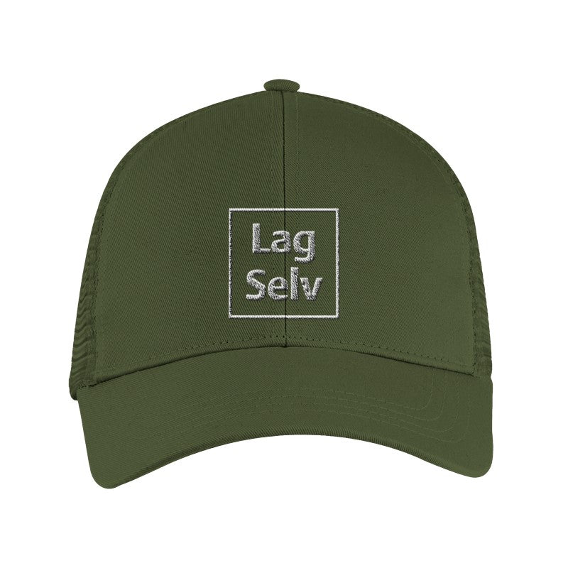 Tilpassbar Organic Cotton Trucker Hat med Broderi | Skap Din Egen Caps