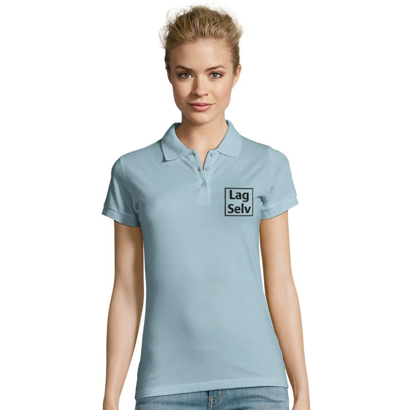 Design din egen polo skjorte for kvinner med personlig broderi