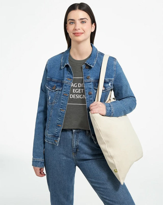 Design din egen Cropped Sweatshirt Dame | Personlig Genser med Trykk