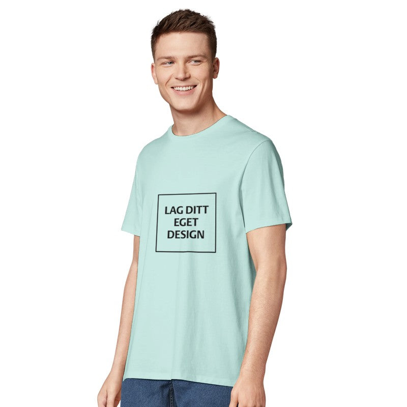 Design Din Egen Økologiske Unisex T-skjorte | T-skjorte Med Eget Trykk
