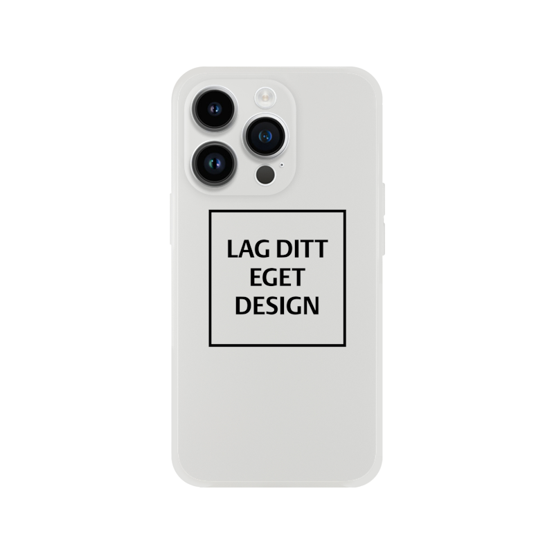 Personlig Flexi Deksel for iPhone | Eget Trykk