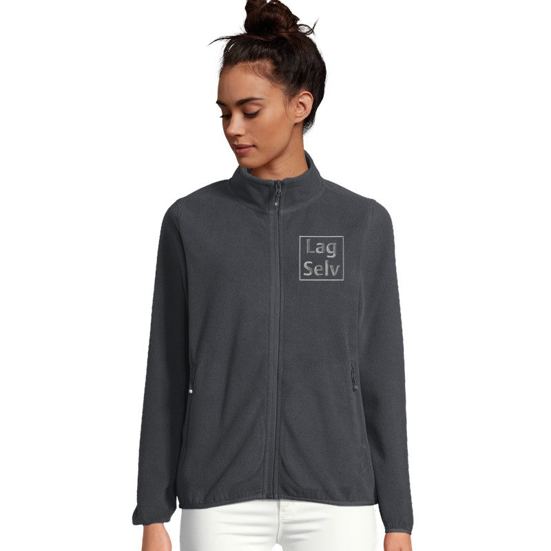 Personlig Microfleece Jakke med Broderi | Design din egen med egen logo