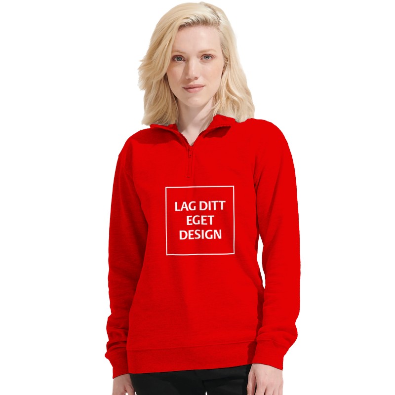 Tilpass din egen 1/4 Zip Genser – Eget Trykk for Unik Stil