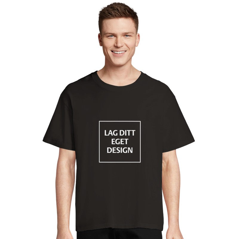 Design Din Egen Oversized T-skjorte | T-skjorte Med Eget Trykk
