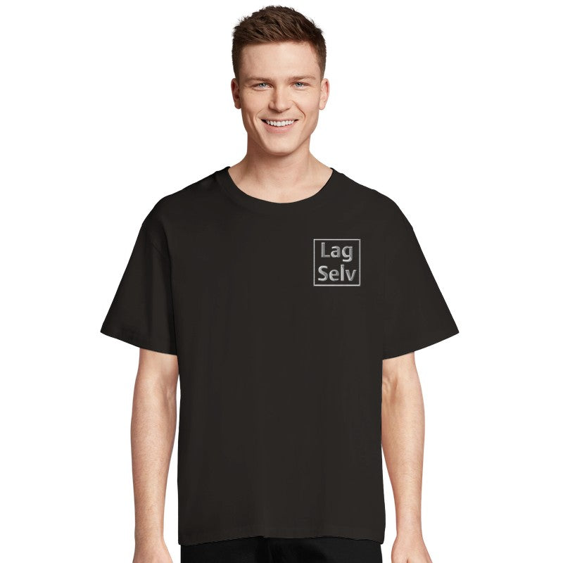 Tilpasset Oversized T-skjorte | Design Din Egen Unisex T-skjorte med Broderi