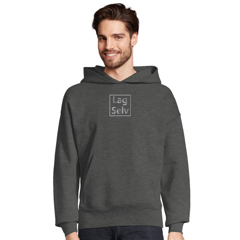 Personlig Oversized Hettegenser med Broderi | Design Din Egen