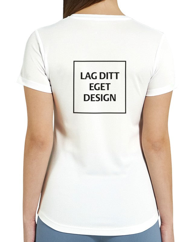 Design din egen Performance T-skjorte for kvinner | Personlig Treningsklær med Trykk