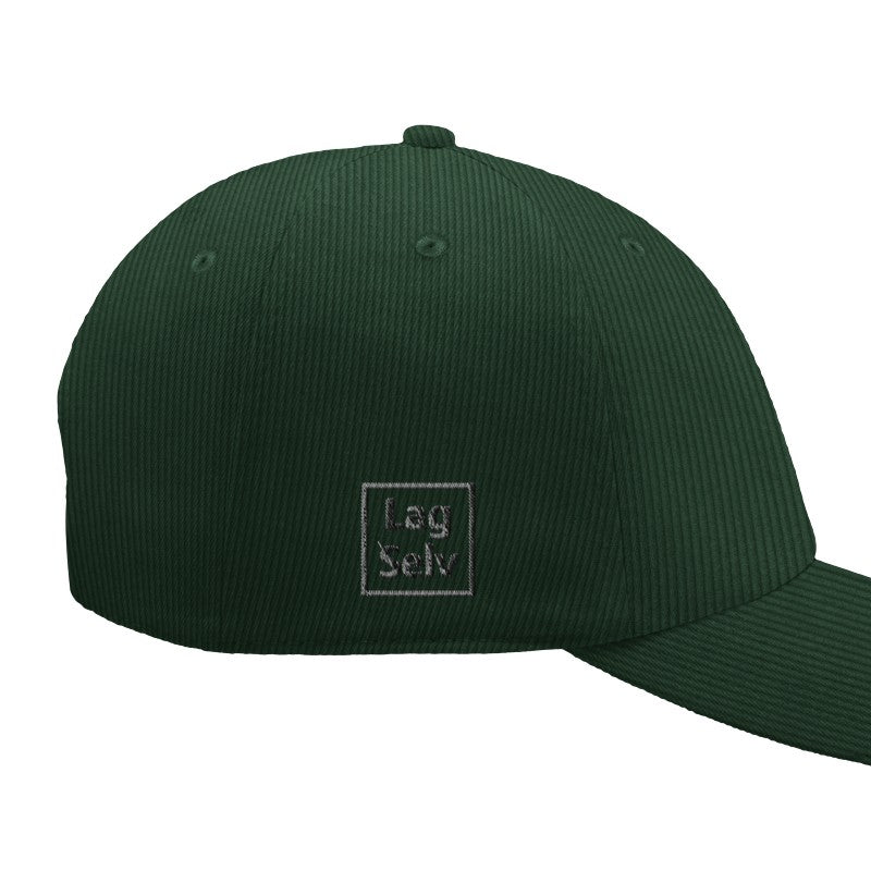 Kordfløyel Dad Cap med Broderi | Design din egen caps