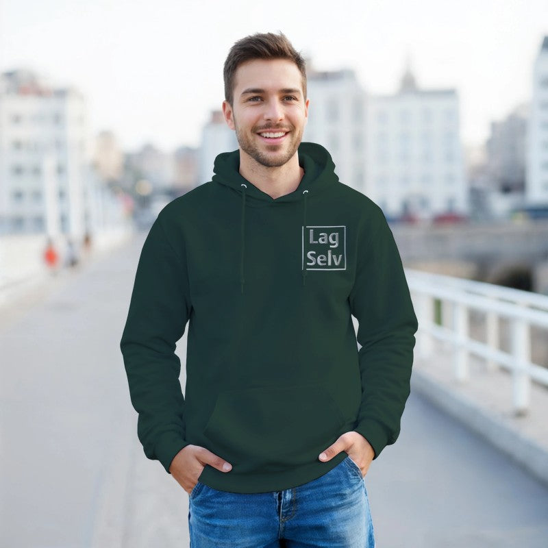 Personlig Hettegenser med Eget Broderi | Klassisk Pullover
